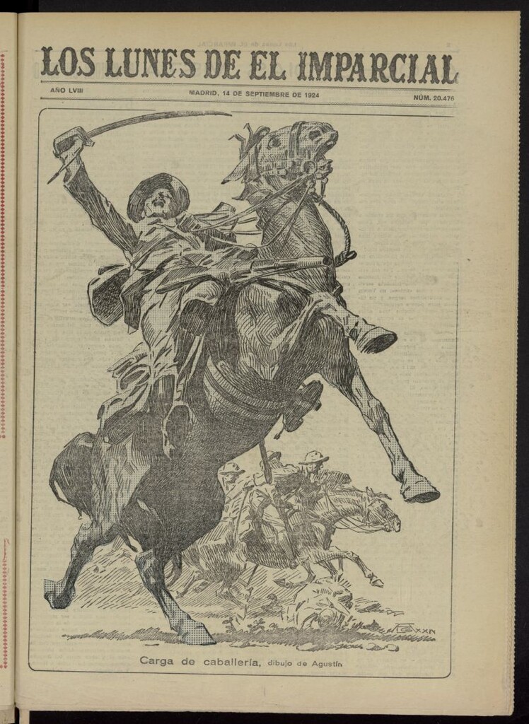 Miniatura de Los Lunes del Imparcial del 14 de septiembre de 1924, nº 20.476