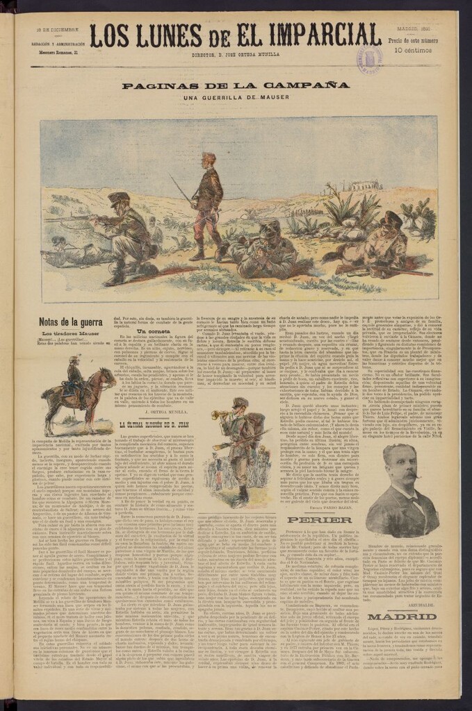 Miniatura de Los Lunes del Imparcial del 18 de diciembre de 1893