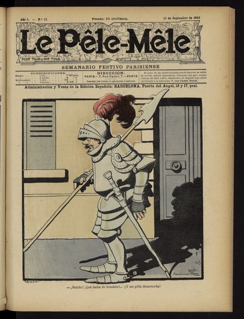 Miniatura de Le Pêle-Mêle del 13 de septiembre de 1903, nº 12