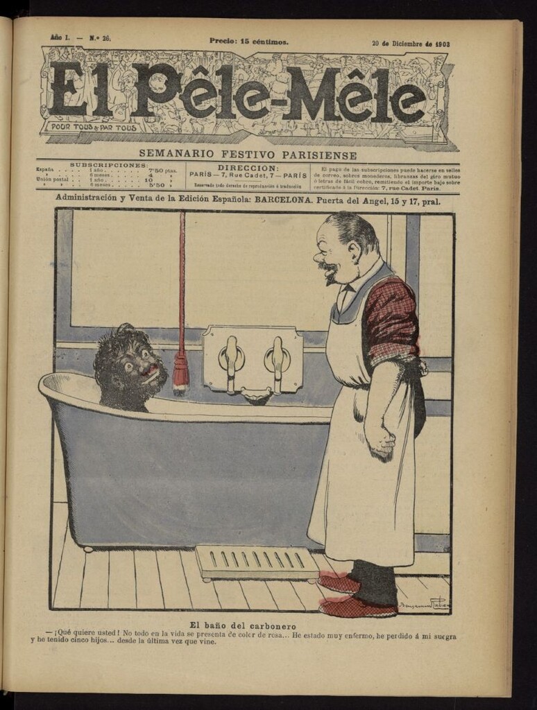 Miniatura de Le Pêle-Mêle del 20 de diciembre de 1903, nº 26