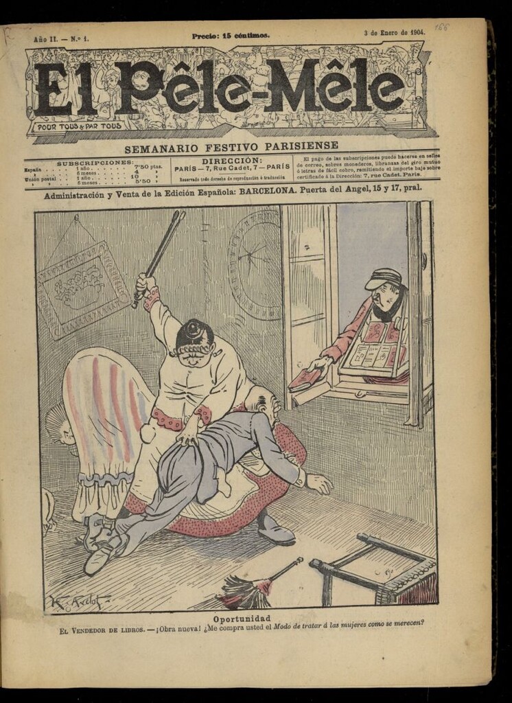 Miniatura de Le Pêle-Mêle del 3 de enero de 1904, nº 1