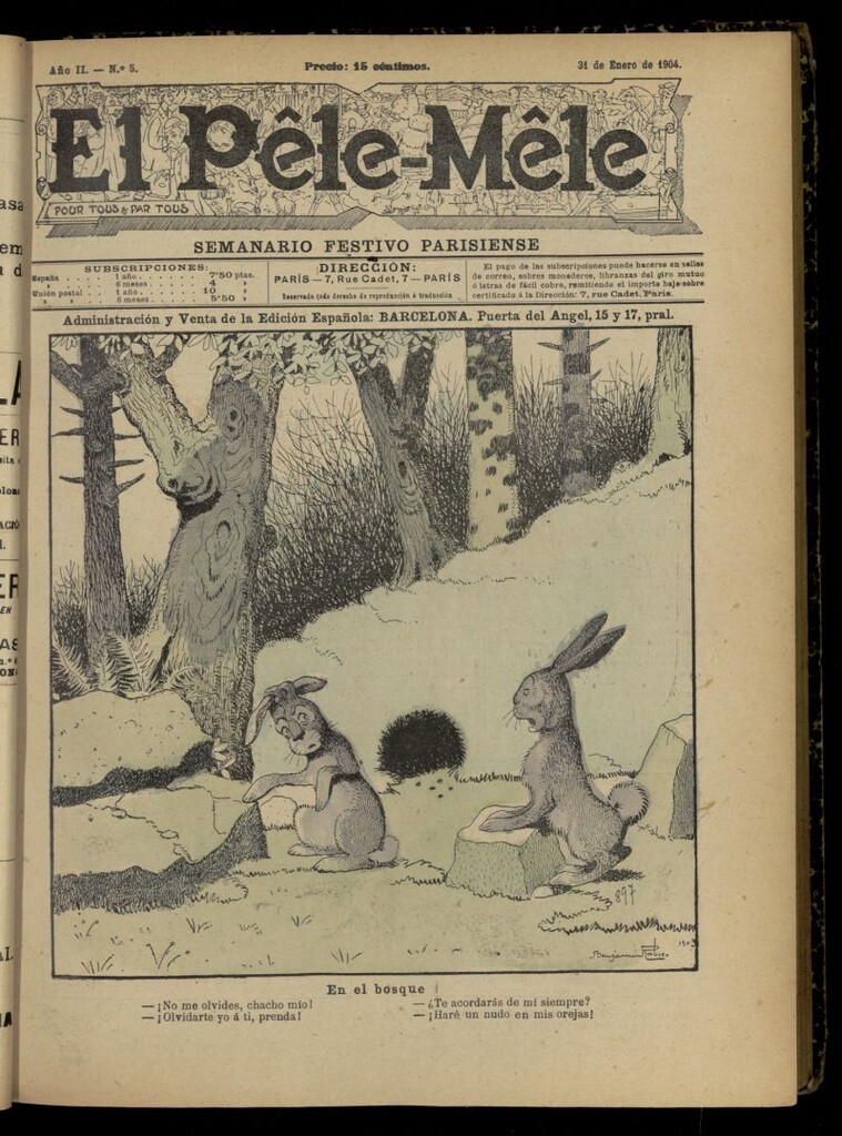 Miniatura de Le Pêle-Mêle del 31 de enero de 1904, nº 5