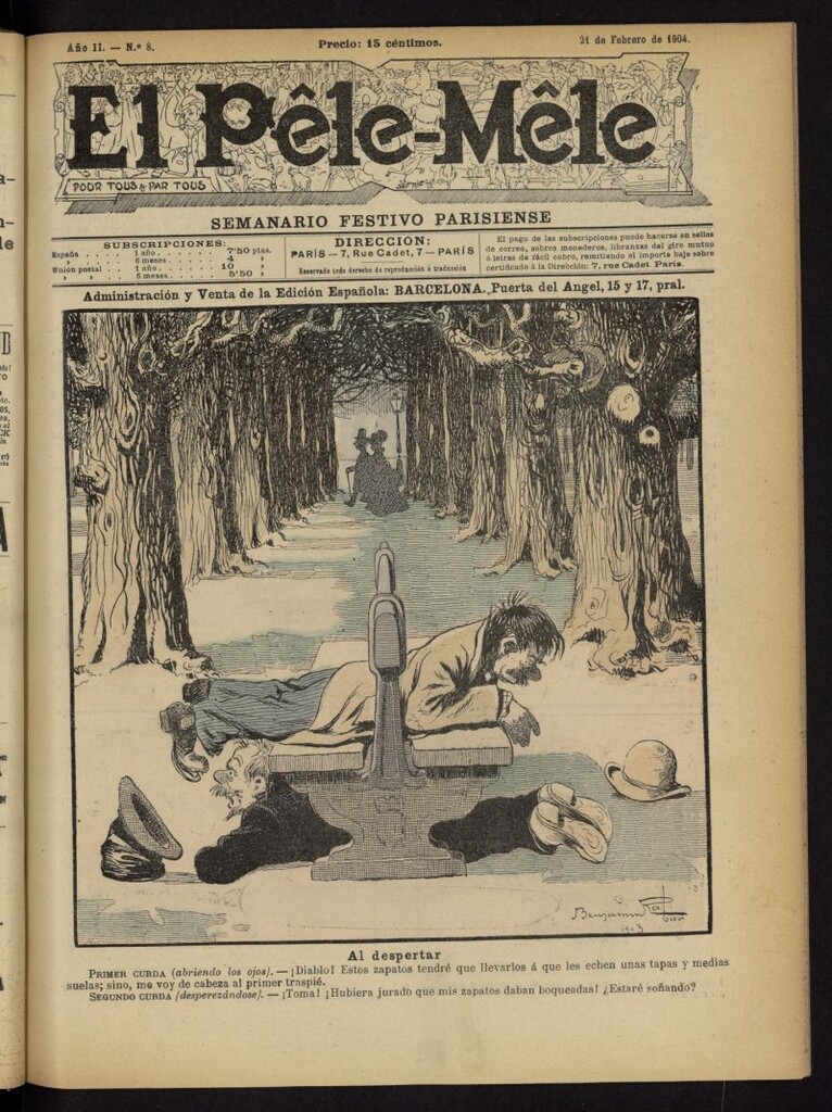 Miniatura de Le Pêle-Mêle del 21 de febrero de 1904, nº 8
