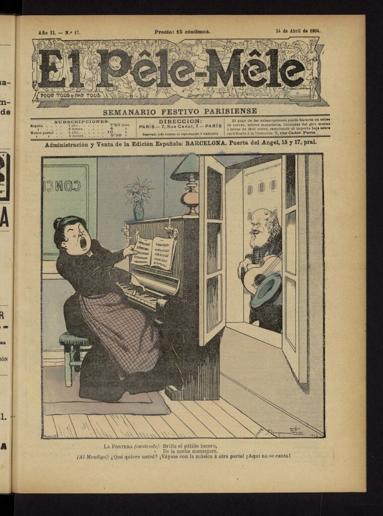 Miniatura de Le Pêle-Mêle del 24 de abril de 1904, nº 17