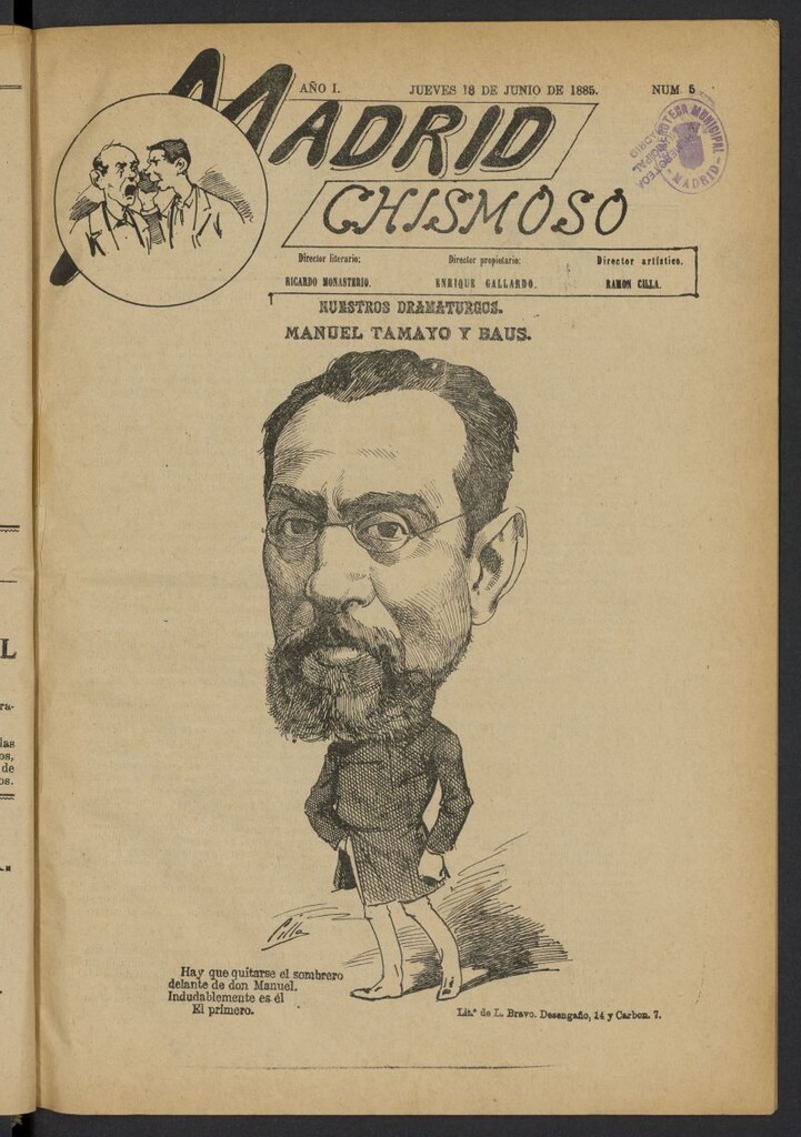 Miniatura de El Madrid chismoso del 18 de junio de 1885, nº 5