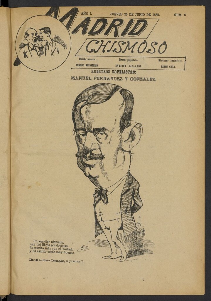 Miniatura de El Madrid chismoso del 25 de junio de 1885, nº 6
