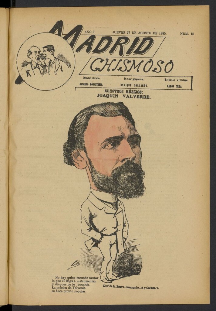 Miniatura de El Madrid chismoso del 27 de agosto de 1885, nº 15