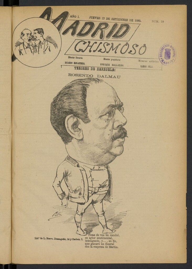 Miniatura de El Madrid chismoso del 17 de septiembre de 1885, nº 18