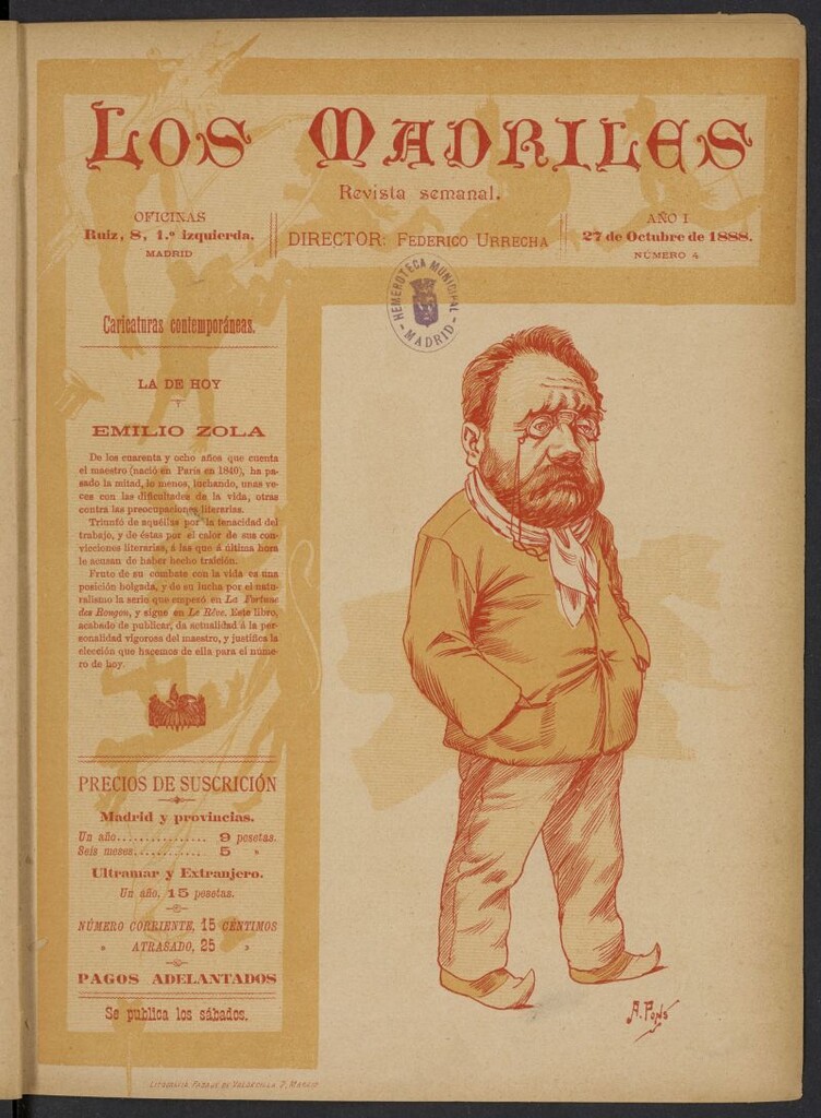 Miniatura de Los Madriles del 27 de octubre de 1888, nº 4