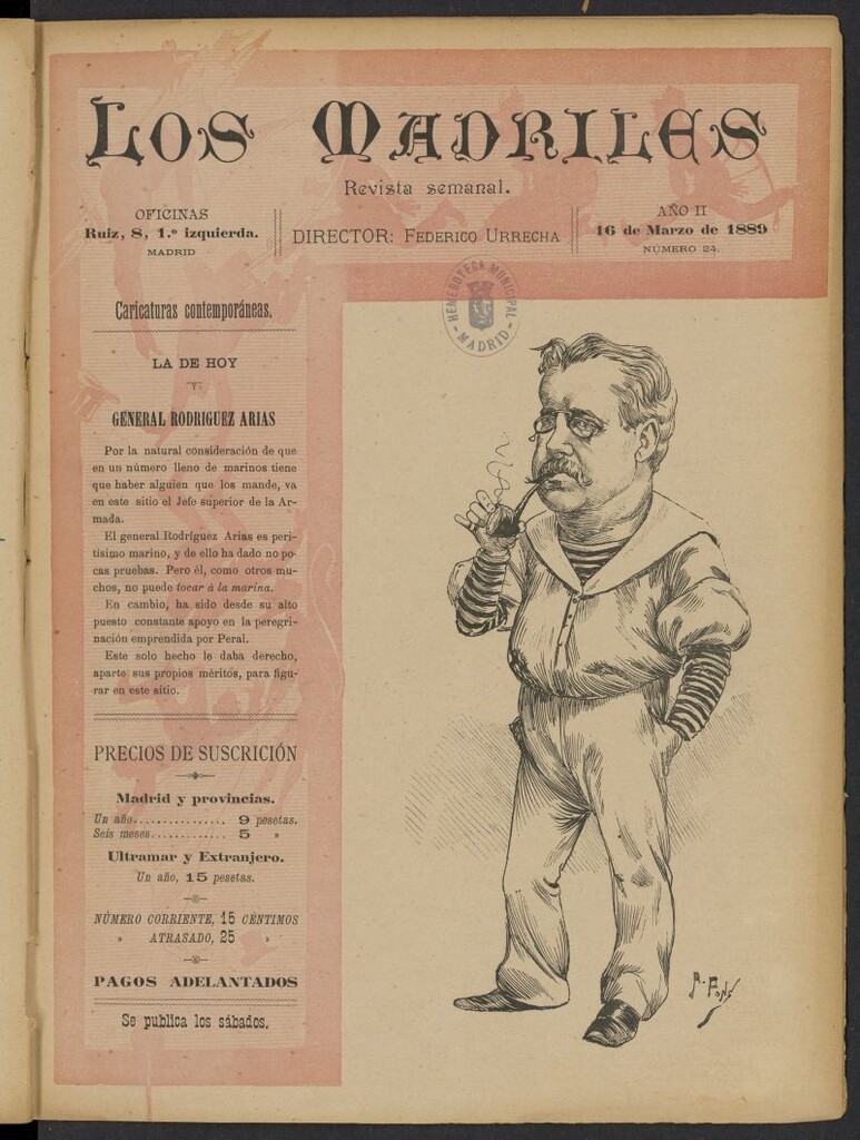 Miniatura de Los Madriles del 16 de marzo de 1889, nº 24