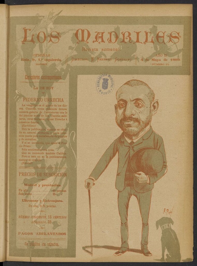 Miniatura de Los Madriles del 4 de mayo de 1889, nº 31