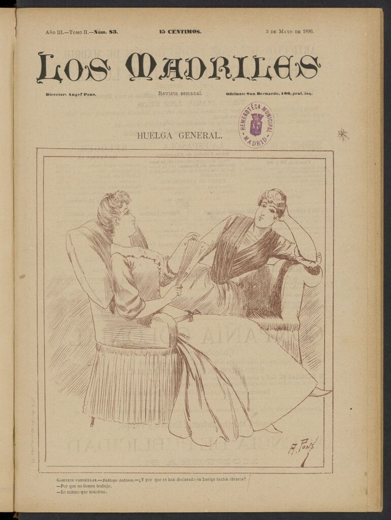 Miniatura de Los Madriles del 3 de mayo de 1890, nº 83