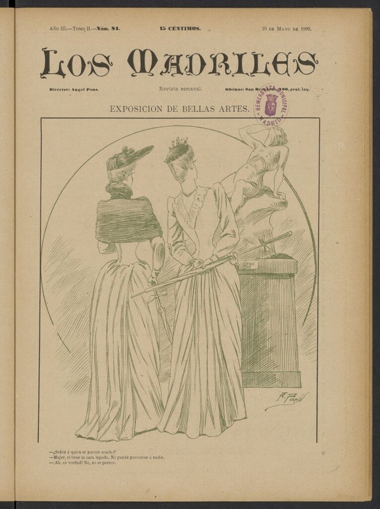 Miniatura de Los Madriles del 10 de mayo de 1890, nº 84