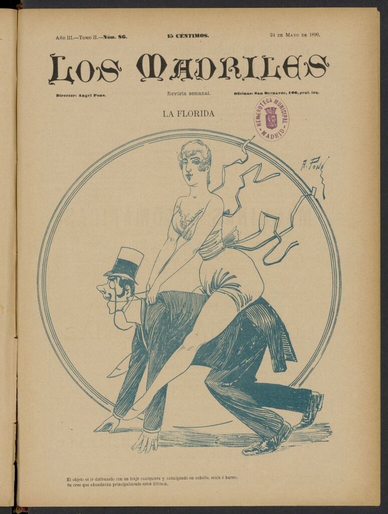 Miniatura de Los Madriles del 24 de mayo de 1890, nº 86