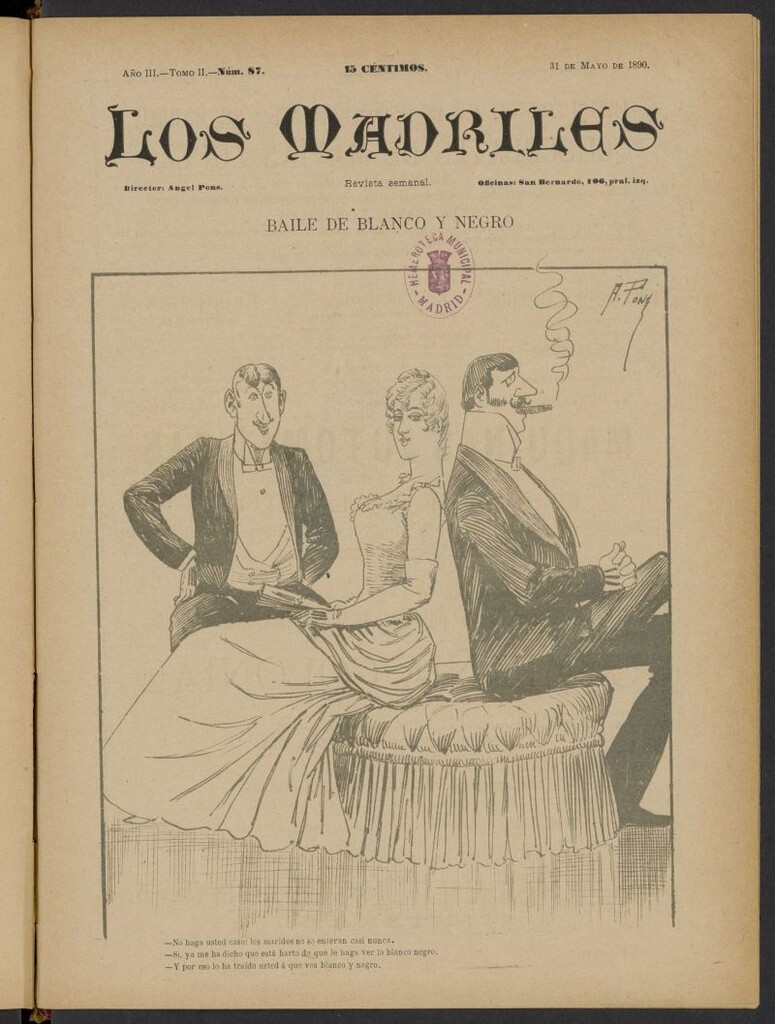 Miniatura de Los Madriles del 31 de mayo de 1890, nº 87