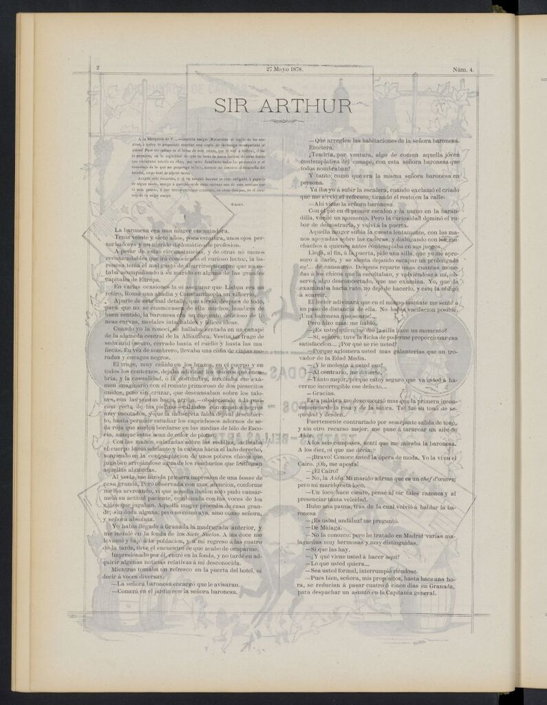 Miniatura de Málaga: sports, moda, fantasías del 27 de mayo de 1878, nº 4