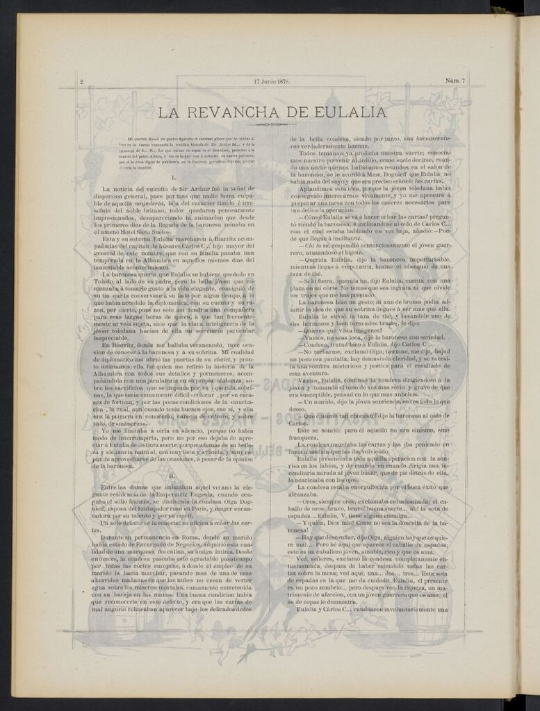 Miniatura de Málaga: sports, moda, fantasías del 17 de junio de 1878, nº 7