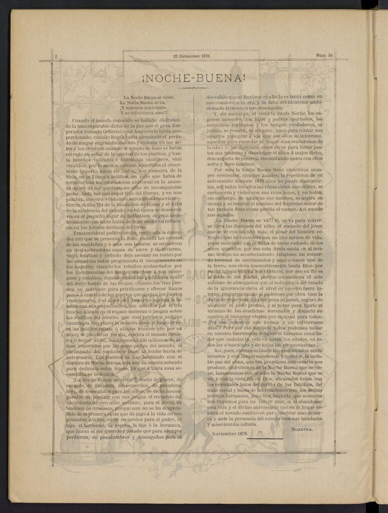 Miniatura de Málaga: sports, moda, fantasías del 23 de diciembre de 1878, nº 34