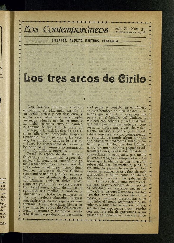 Miniatura de Los Contemporáneos del 7 de noviembre de 1918