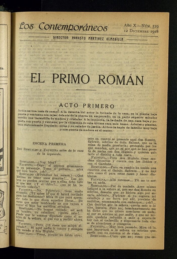 Miniatura de Los Contemporáneos del 12 de diciembre de 1918