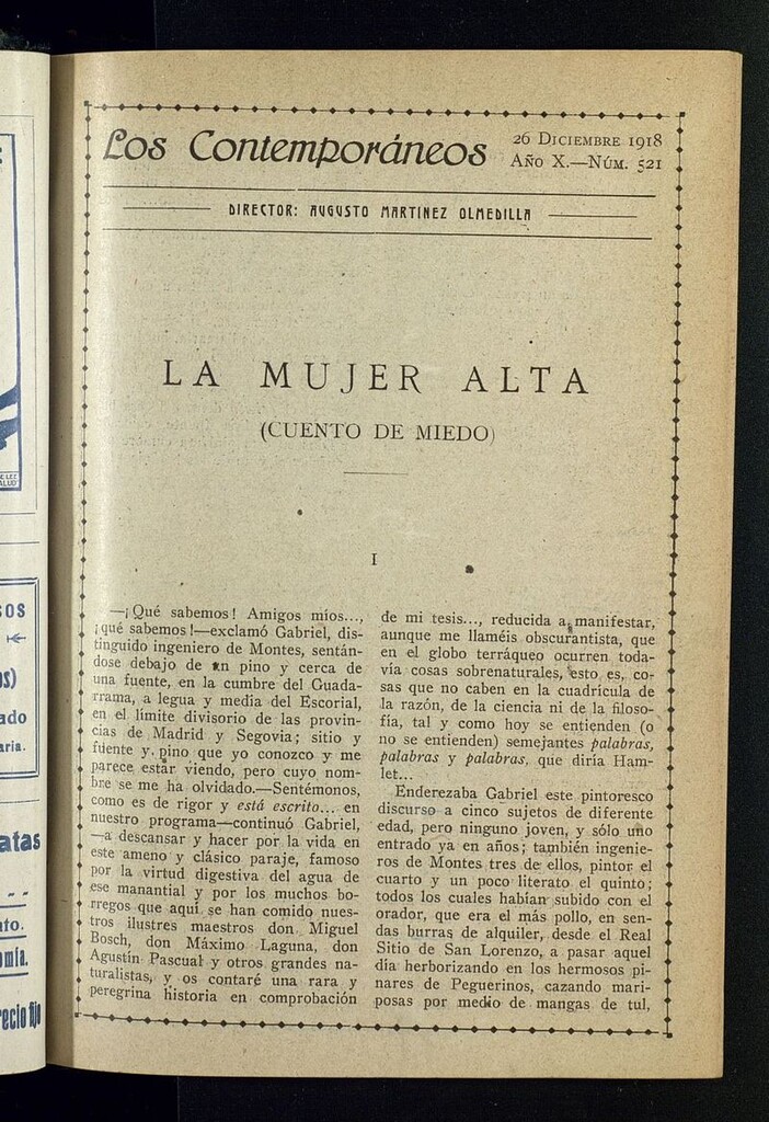 Miniatura de Los Contemporáneos del 26 de diciembre de 1918