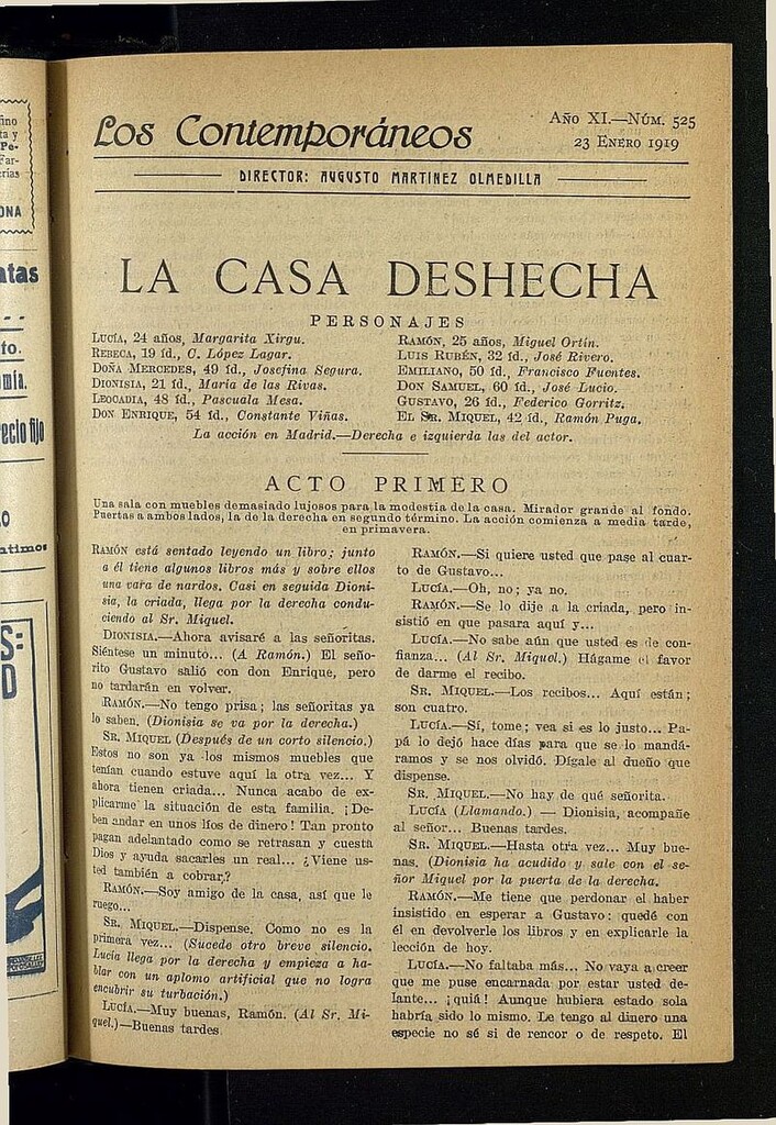 Miniatura de Los Contemporáneos del 23 de enero de 1919