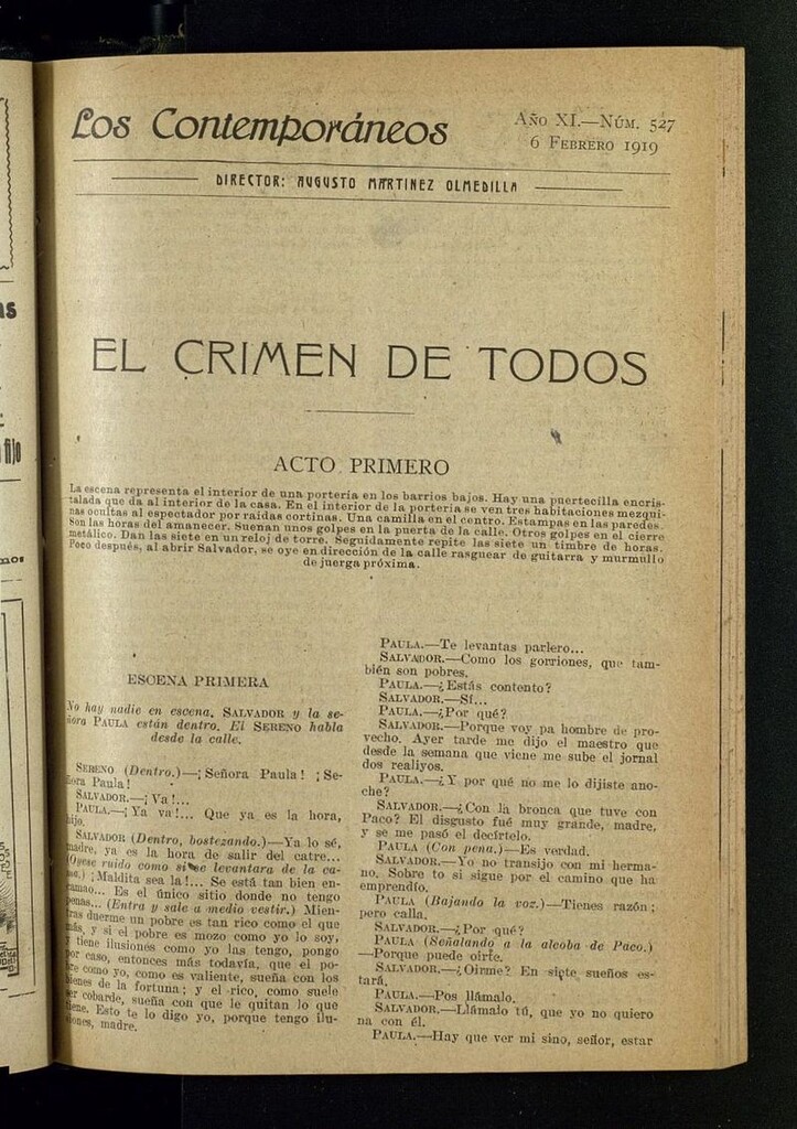 Miniatura de Los Contemporáneos del 6 de febrero de 1919