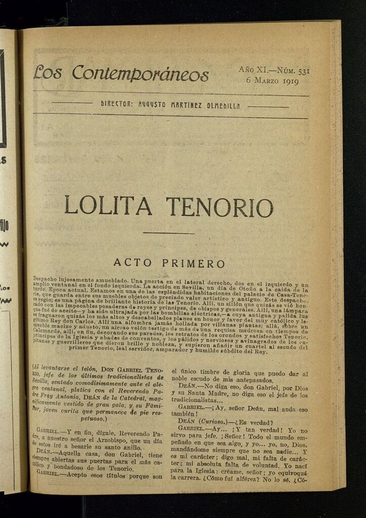 Miniatura de Los Contemporáneos del 6 de marzo de 1919