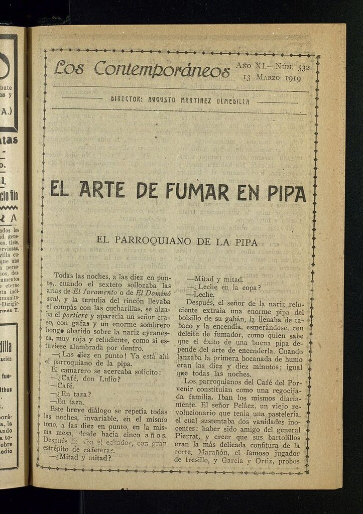 Miniatura de Los Contemporáneos del 13 de marzo de 1919