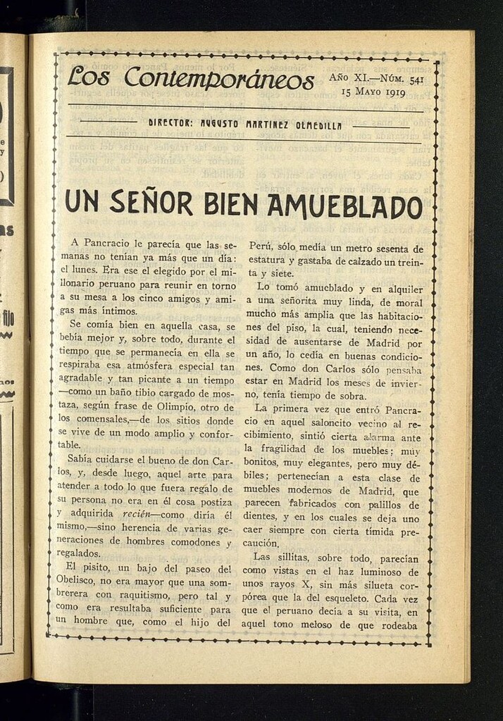 Miniatura de Los Contemporáneos del 15 de mayo de 1919