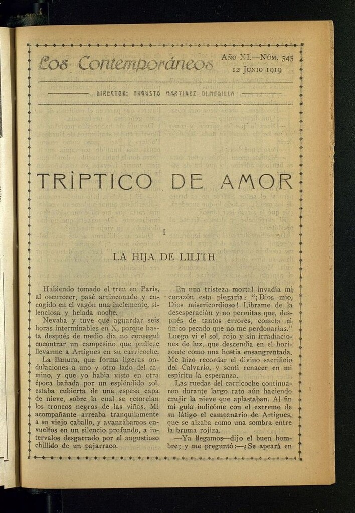 Miniatura de Los Contemporáneos del 12 de junio de 1919
