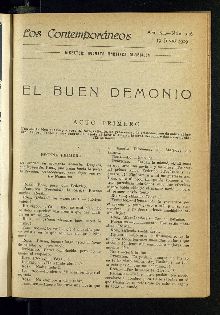 Miniatura de Los Contemporáneos del 19 de junio de 1919
