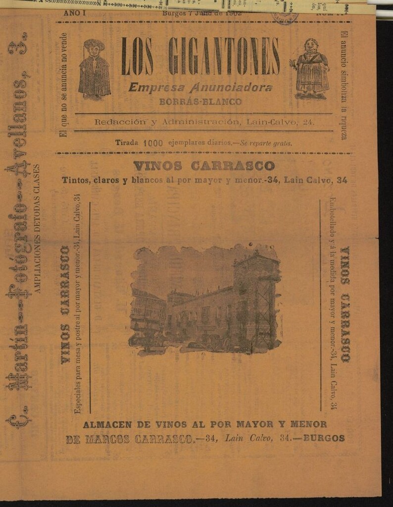 Miniatura de Los Gigantones del 7 de julio de 1902