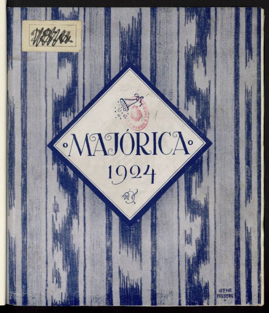 Miniatura de Majórica de 1924, nº 1