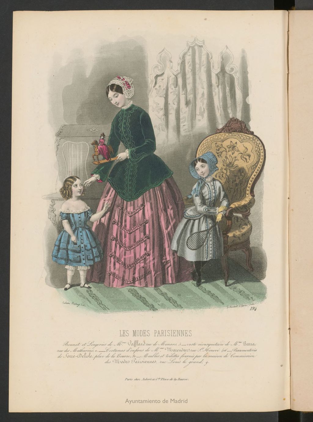 Miniatura de Les modes parisiennes del 8 de noviembre de 1846