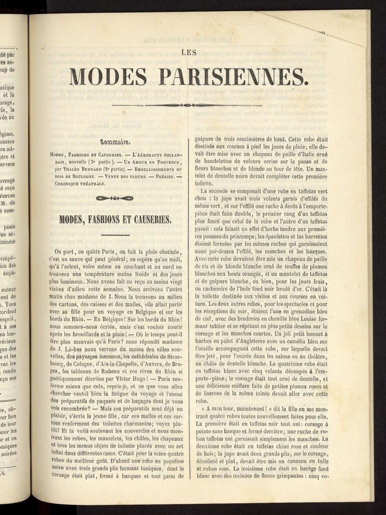 Miniatura de Les modes parisiennes del año de 1854, pag 1585