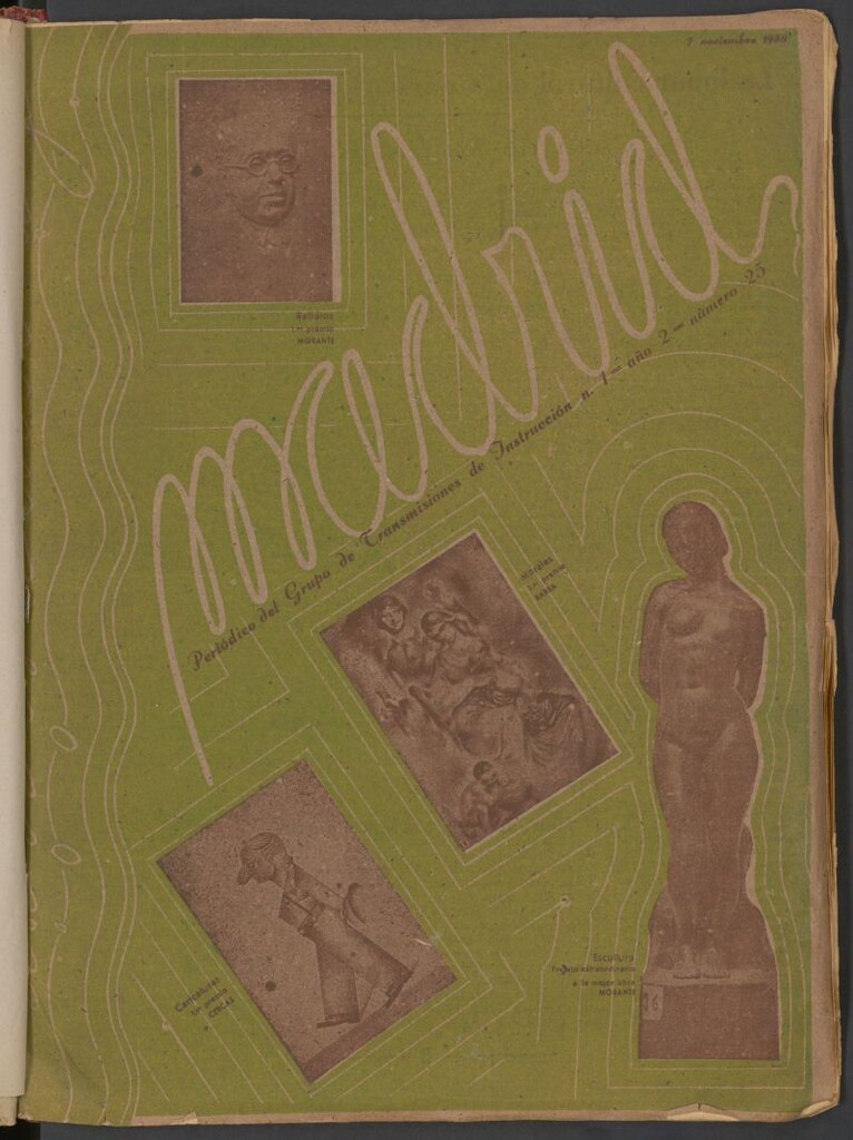 Miniatura de Madrid : órgano de transmisiones de Guerra del 7 de noviembre de 1938
