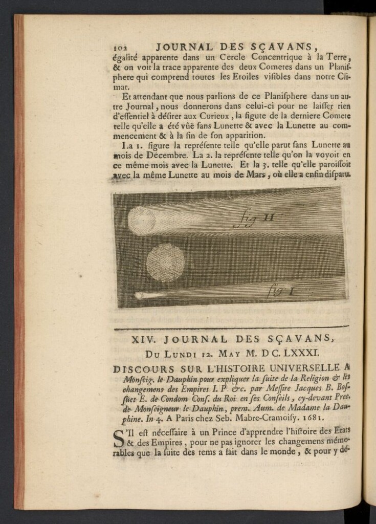 Miniatura de Le Journal des Sçavans pour l´année del 12 de mayo de 1681, nº 14