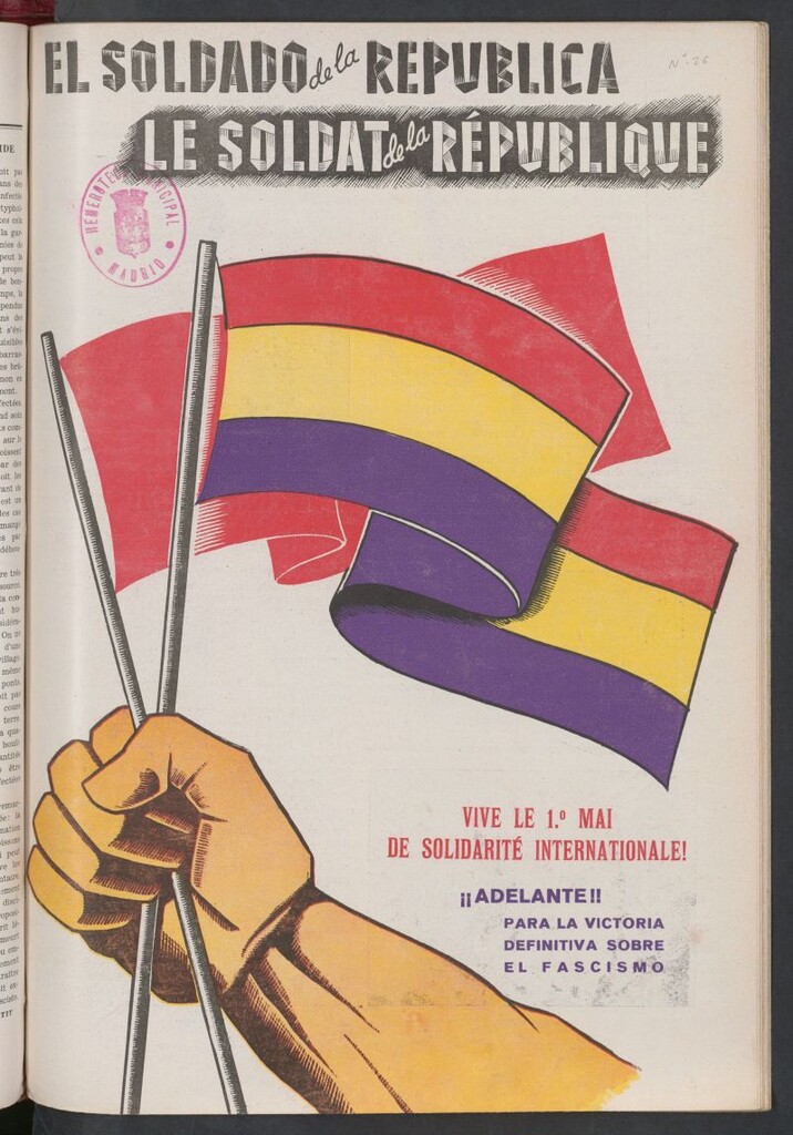 Miniatura de Le Soldat de la Republique : journal de la XIVe Brigade. 1 mai 1937