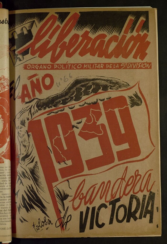 Miniatura de Liberación : semanario de la 5ª División del 20 de enero de 1939