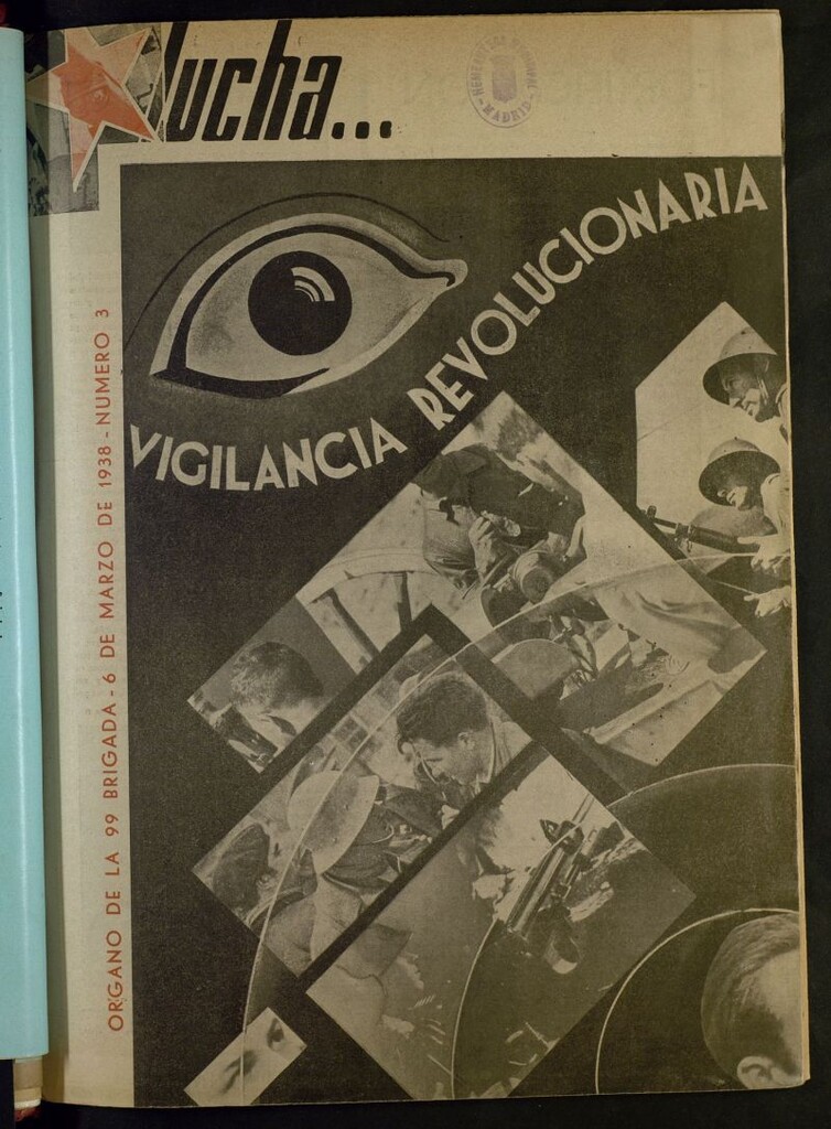 Miniatura de Lucha : órgano de la 99 Brigada del 6 de marzo de 1938