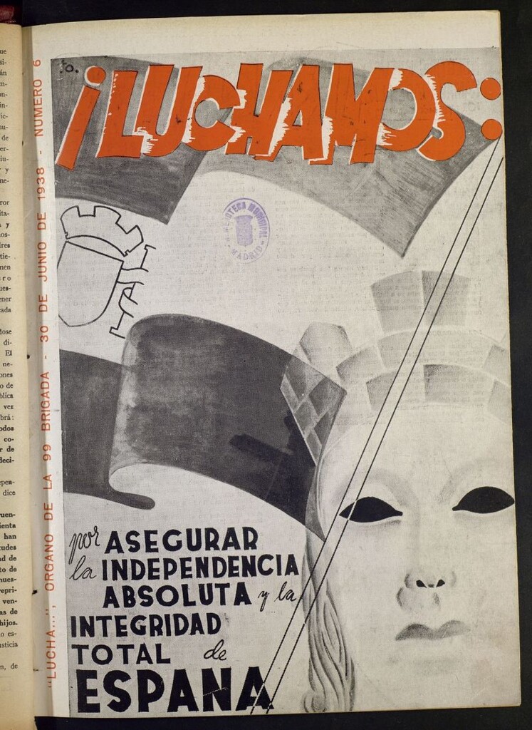 Miniatura de Lucha : órgano de la 99 Brigada del 30 de junio de1938