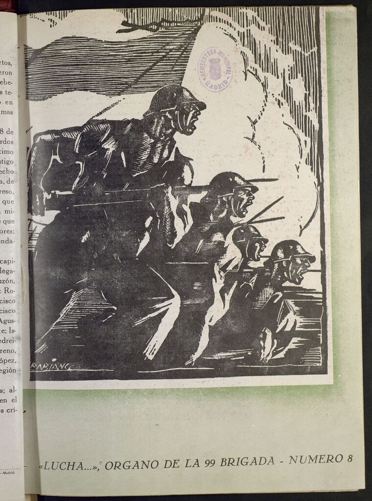 Miniatura de Lucha : órgano de la 99 Brigada del 30 de agosto de 1938