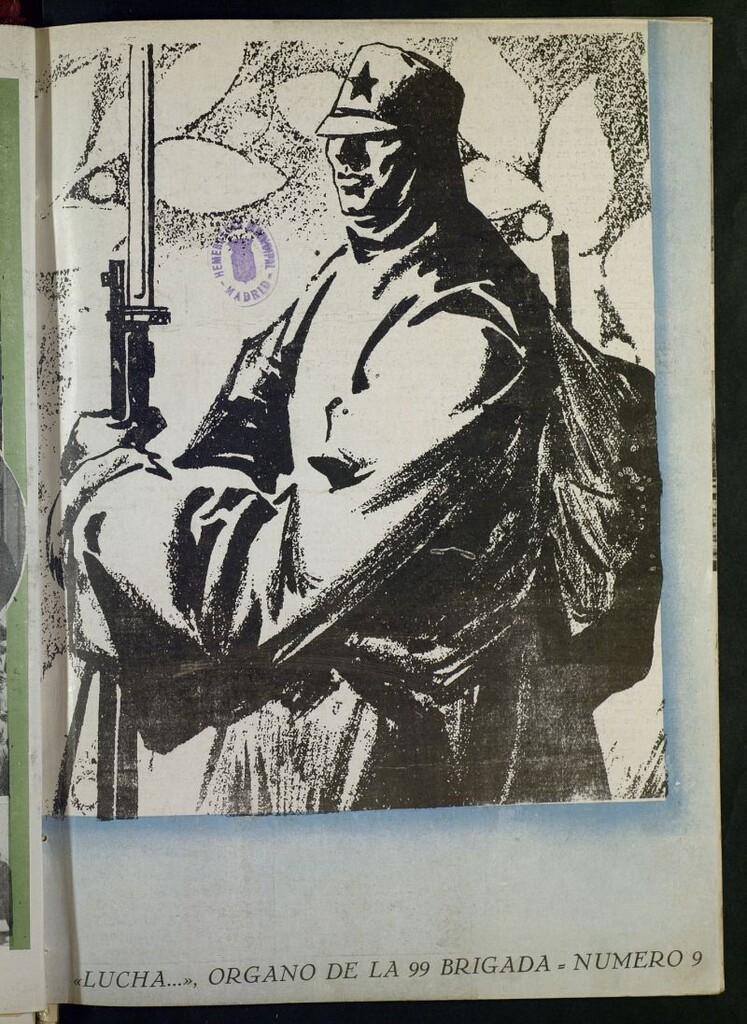 Miniatura de Lucha : órgano de la 99 Brigada del 24 de octubre de 1938