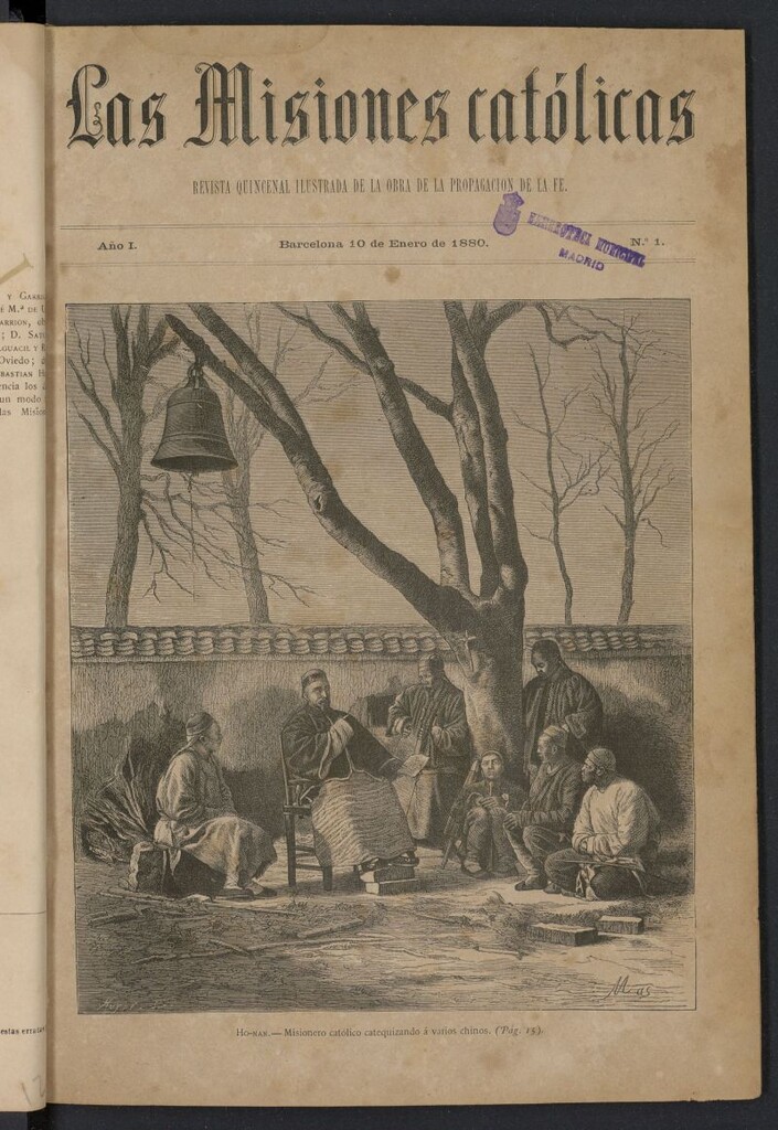 Miniatura de Las Misiones Católicas del 10 de enero de 1880, nº 1