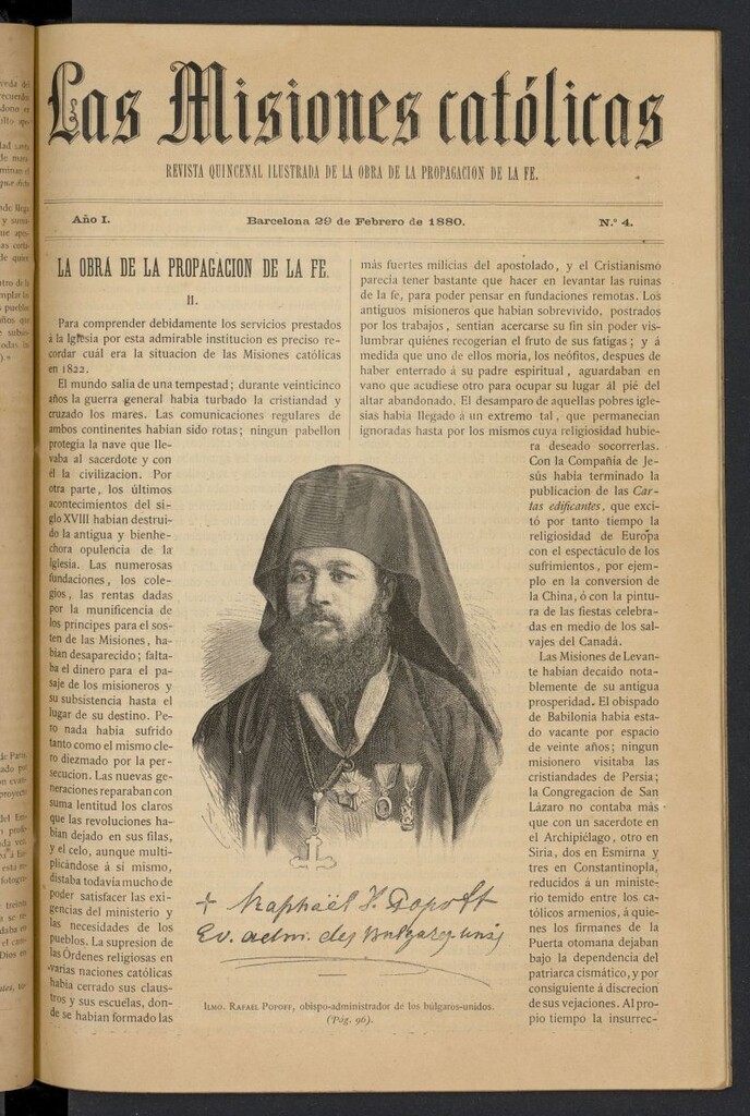 Miniatura de Las Misiones Católicas del 29 de febrero de 1880, nº 4