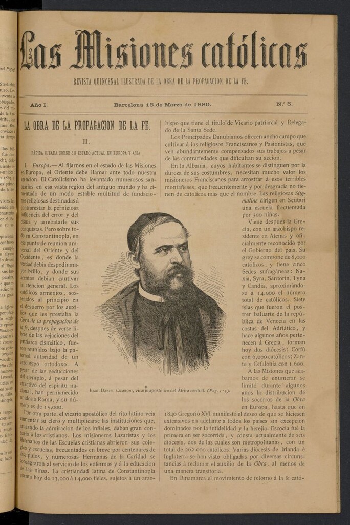 Miniatura de Las Misiones Católicas del 15 de marzo de 1880, nº 5