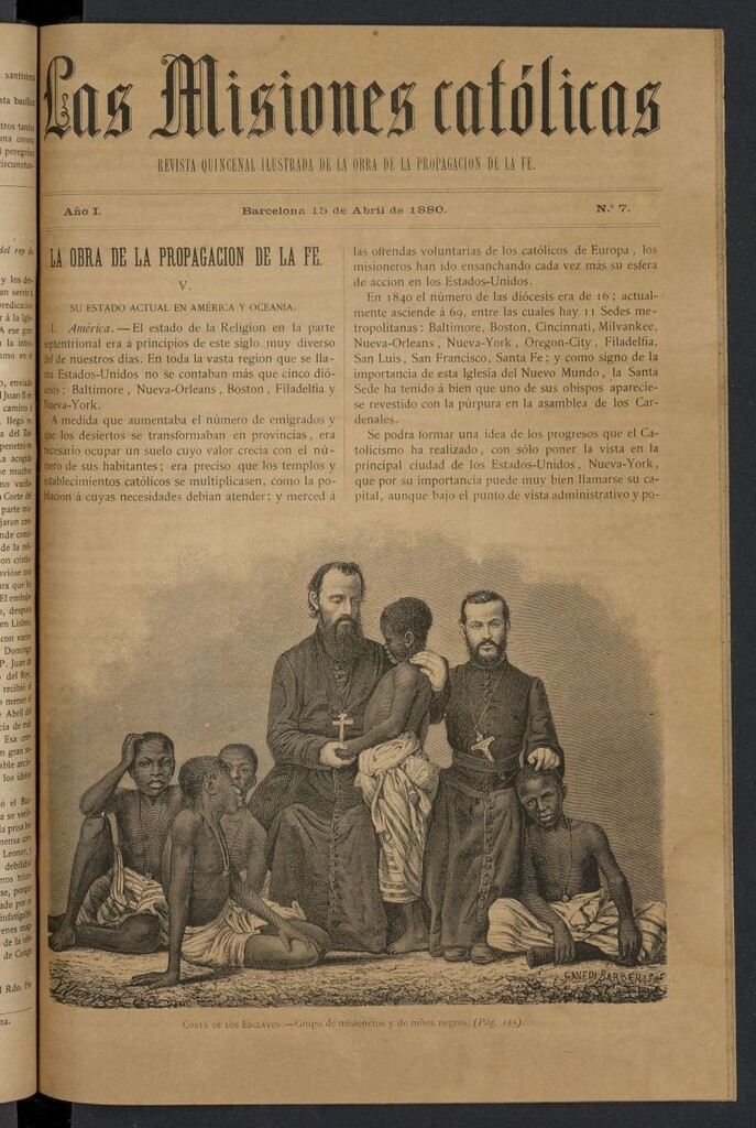 Miniatura de Las Misiones Católicas del 15 de abril de 1880, nº 7