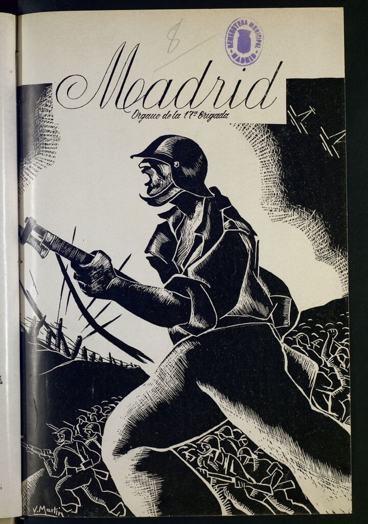 Miniatura de Madrid : órgano de la 17 Brigada del 1 de noviembre de 1937