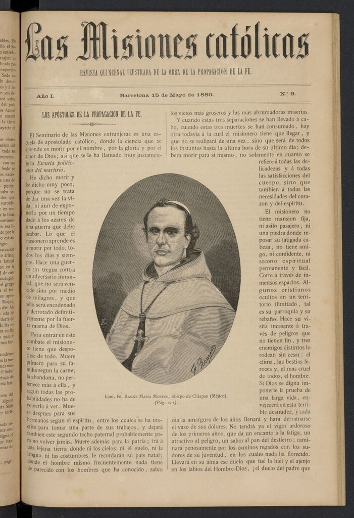 Miniatura de Las Misiones Católicas del 15 de mayo de 1880, nº 9